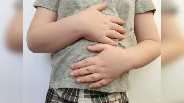 There are several factors that might be affecting the gut health of your kid