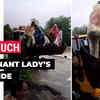 Article image for: Madhya Pradesh: Pregnant woman crosses swollen river on JCB in flood-hit Neemuch