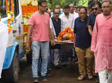 Saawan Kumar Tak funeral: Celebs and family pay their last respects