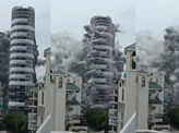 Supertech twin towers razed to ground; see pics