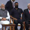 PM Modi to lay foundation of new Maruti EV plant: PM Modi arrives on stage