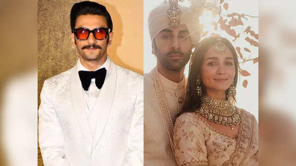Ranveer Singh on Alia Bhatt - Ranbir Kapoor's wedding