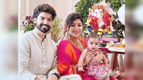Debina Bonnerjee and Gurmeet Choudhary