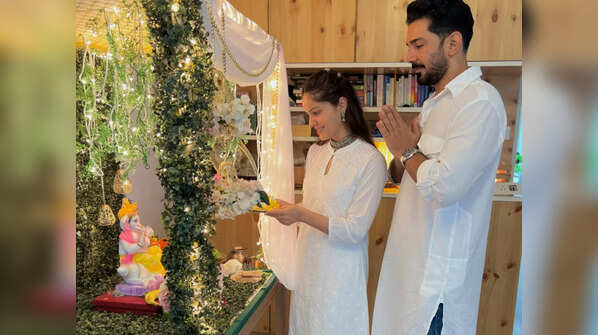 Rubina Dilaik and Abhinav Shukla