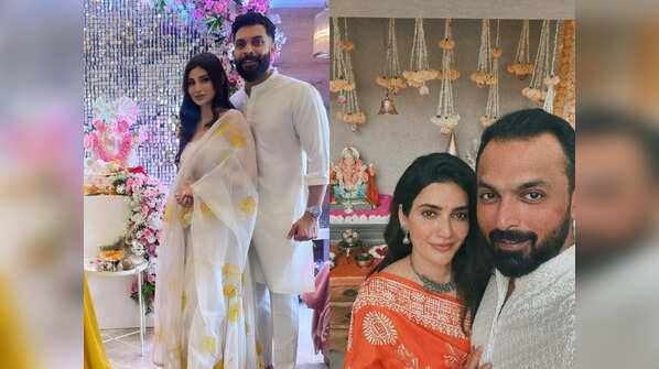 Here’s how these telly couples are celebrating first Ganpati festival post marriage