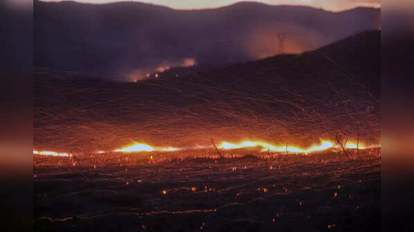 In pics: California wildfires prompt evacuations amid heat wave