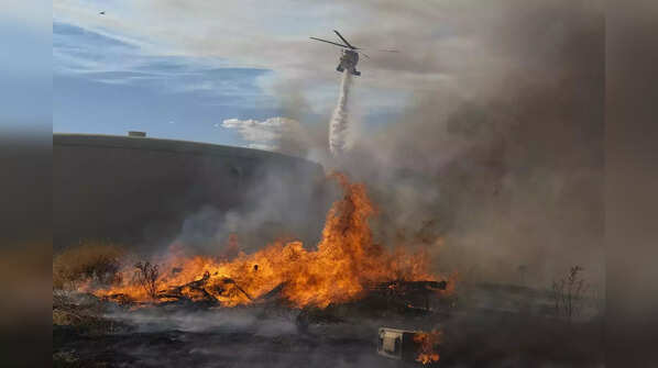 In pics: California wildfires prompt evacuations amid heat wave