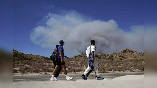 In pics: California wildfires prompt evacuations amid heat wave