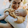 Taking newborns everywhere, even crowded places