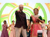 Pictures of Indian Show Director Utsav Dholakia celebrating Azadi Ka Amrit Mahotsav in the USA