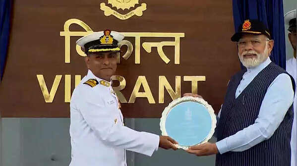 INS Vikrant commissioned in the India Navy