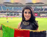 Afghan 'mystery girl' Wazhma Ayoubi's pictures take over the internet while cheering for Afghanistan in Asia Cup