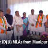 Article image for: 5 former JD(U) MLAs from Manipur join BJP