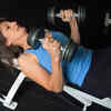 Dumbbell chest press