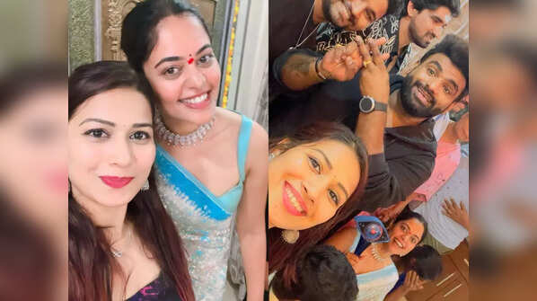 Being spotted with Bindu Madhavi and others