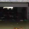 Visual from Koramangala where basements of shops/apartments are flooded.