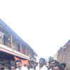 Hubballi rural Tahsildar Prakash Nashi visits Kiresur village.