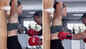 Alaya F gets punched in the abdomen repeatedly by her gym trainer. Watch her intense workout session