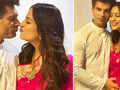 Lovely pictures from Bipasha Basu's baby shower ceremony with hubby Karan Singh Grover