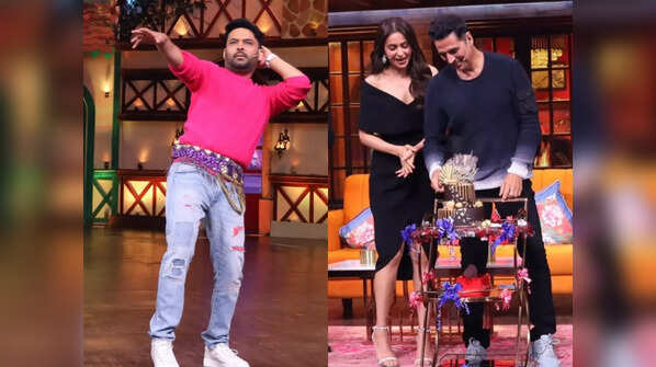 From Kapil Sharma's belly dancing to Akshay Kumar cutting his birthday cake: Top moments from The Kapil Sharma Show that will make you laugh