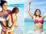 Mesmerising pictures from Shriya Saran's beach birthday you just can't give a miss