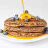 Banana oat pancakes