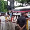 Article image for: WB <i class="tbold">nabanna march</i>: Police barricade paths to railway stations in Durgapur