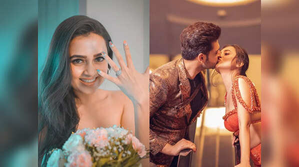 Times when Tejasswi Prakash and Karan Kundrra broke the Internet: From sharing a liplock to sending fans into tizzy with 'engagement' ring pics