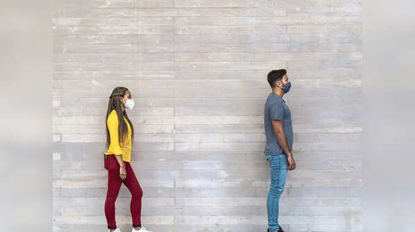Social distance when you have a viral