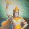 ​When Lord Krishna had bruised his fingers…