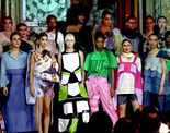 Pictures of Inter National Institute of Fashion Design Designers dazzling at New York Fashion Week
