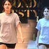 Article image for: Rhea Chakraborty dons an oversized tee paired with black shorts, looks extremely adorable