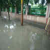 Waterlogging due to continuous rain in Noida Sector 51