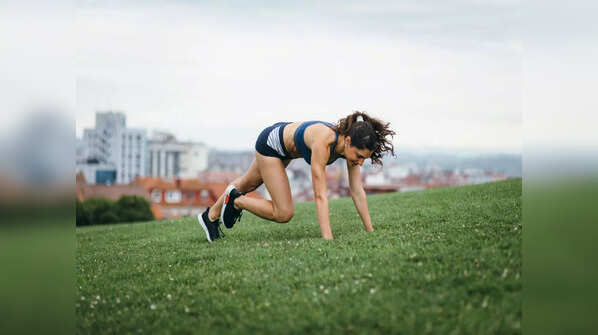 Reverse burpee for core