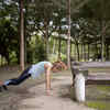 ​Squat jump for shoulders