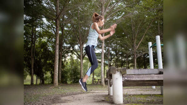 180-degree burpee for intense full-body workout