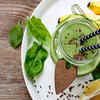 ​Flaxseeds green smoothie