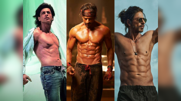 Shah Rukh Khan's epic 6-pack reveals