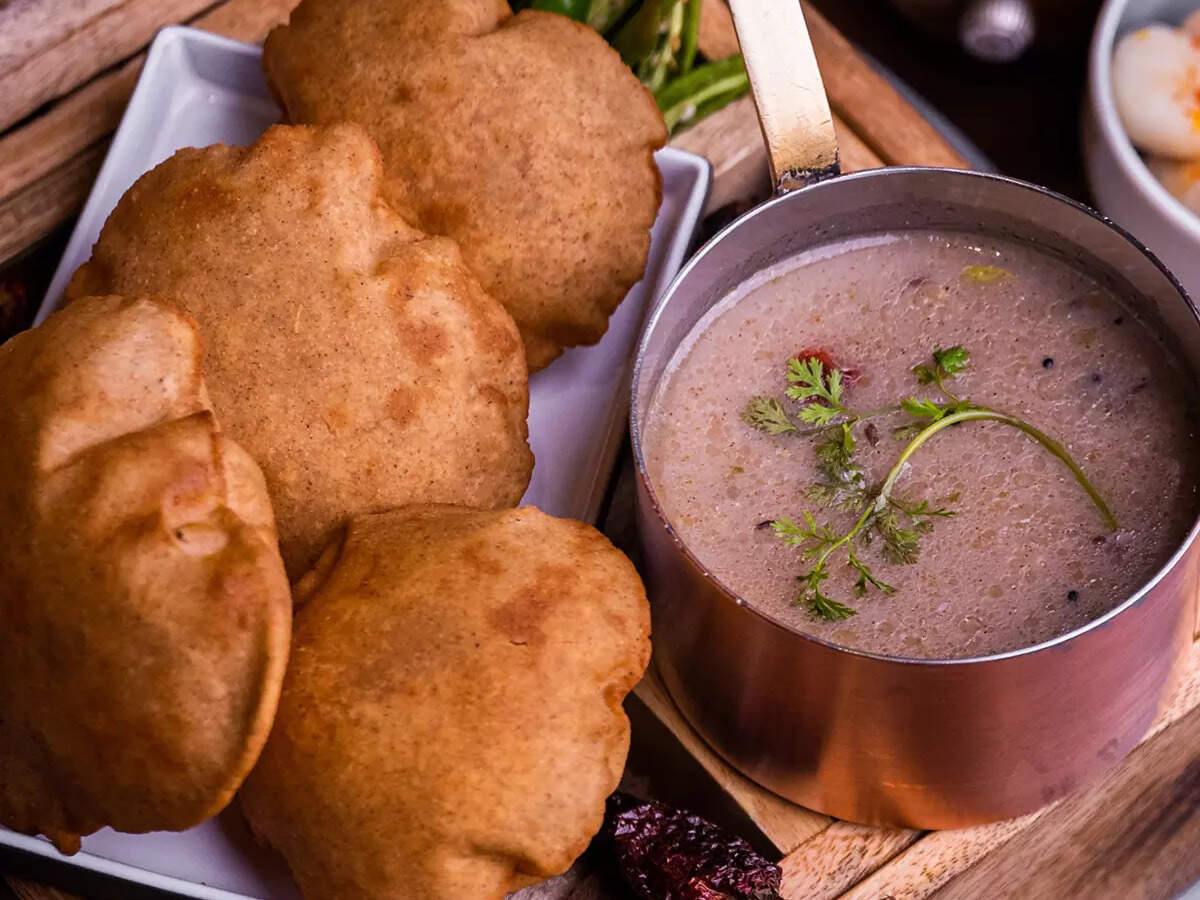 Singhade Ke Aate Ki Kadhi Recipe: How to make Singhade Ke Aate Ki Kadhi Recipe at Home - Times Food