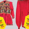 ​The market has a lot of colourful kediyus and kafni pajamas for men