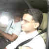 Rajasthan Congress MLA Sachin Pilot arrives at 10 Janpath, the residence of the party's interim chief Sonia Gandhi.