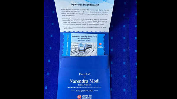 Vande Bharat train train ticket