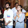 Article image for: From Ranbir Kapoor, Mouni Roy, Kajol to Jaya Bachchan, stars turn up in their traditional best to visit Durga Puja pandal
