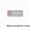 Article image for: <i class="tbold">tnusree chakraborty</i> is excited to be part of Times Sharad Shrestha