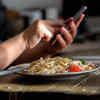 Do away with distractions while eating