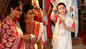 Rani Mukerji, Kajol, Sumona Chakraborty, Tanishaa Mukerji look ethereal as they enjoy Sindoor Khela celebrations at Durga pandal