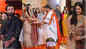 Former lovebirds Ranbir Kapoor and Katrina Kaif get clicked at Navratri puja, netizens say 'The way Ranbir looks Katrina'