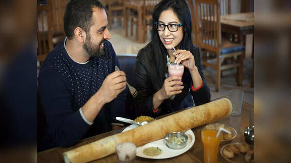 How to eat out and not disturb the weighing scale!