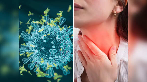 How is a COVID sore throat different?