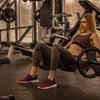 Barbell glute bridge